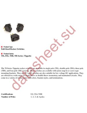 TIGC57-6S-BL-NBL-XA datasheet  